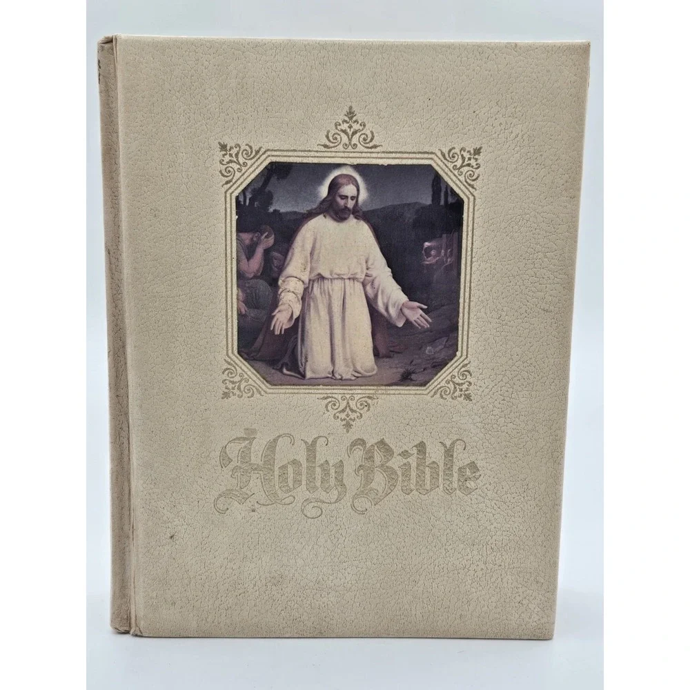 Vtg Lg HOLY BIBLE CRUSADE ANALYTICAL EDITION King James Version Nashville 1964